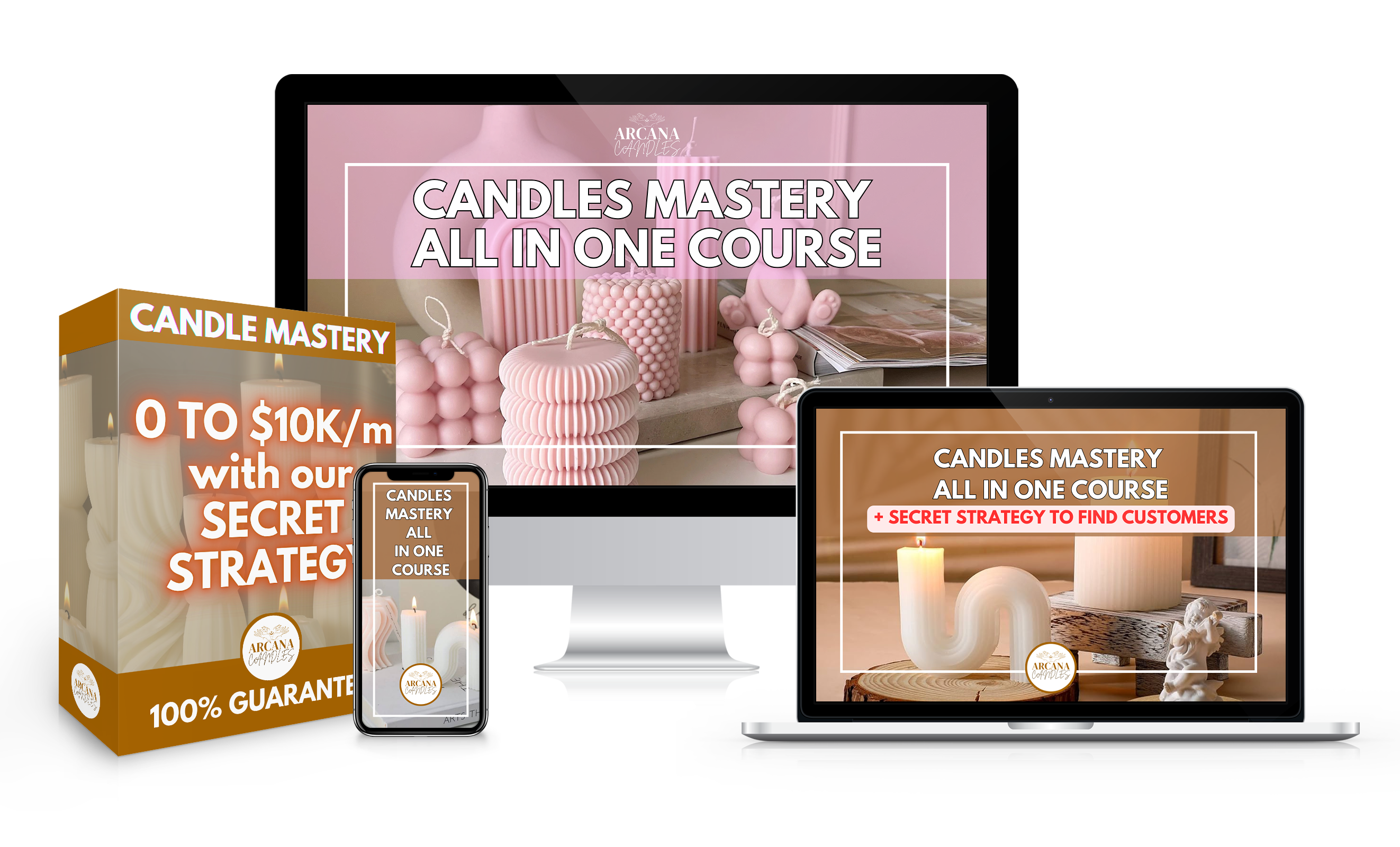 From $0 to $10k/Month With Homemade Candles